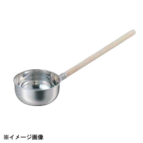 丈夫でお手入れが簡単なステンレス製●サイズ　外径×柄長：φ90×350mm●材質：18-8ステンレス●生産地：燕三条