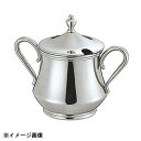 野崎製作所 ES 18-8ダイヤ型シュガーポット 7人用 360cc 162037