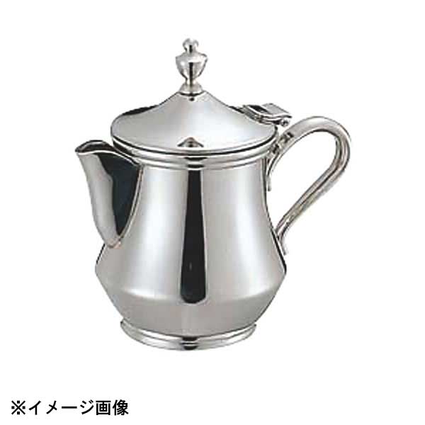 野崎製作所 ES 18-8ダイヤ型ミルクポット 3人用 90cc 163051