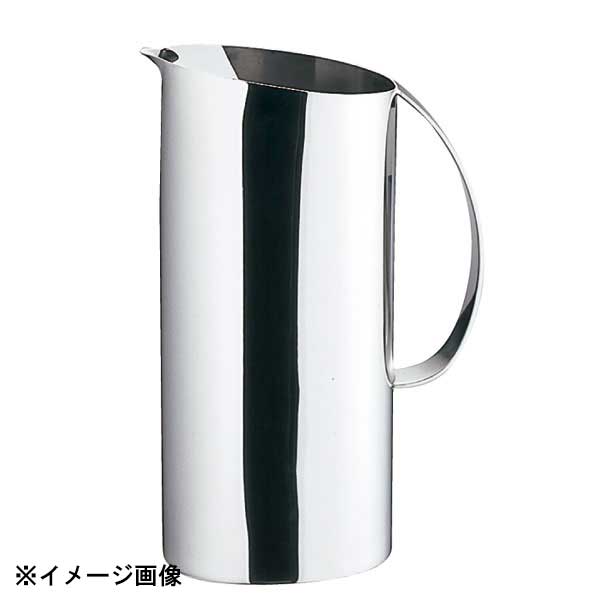 三宝産業 UK 18-8ウォーターピッチャー 小判型 1.0L 166042