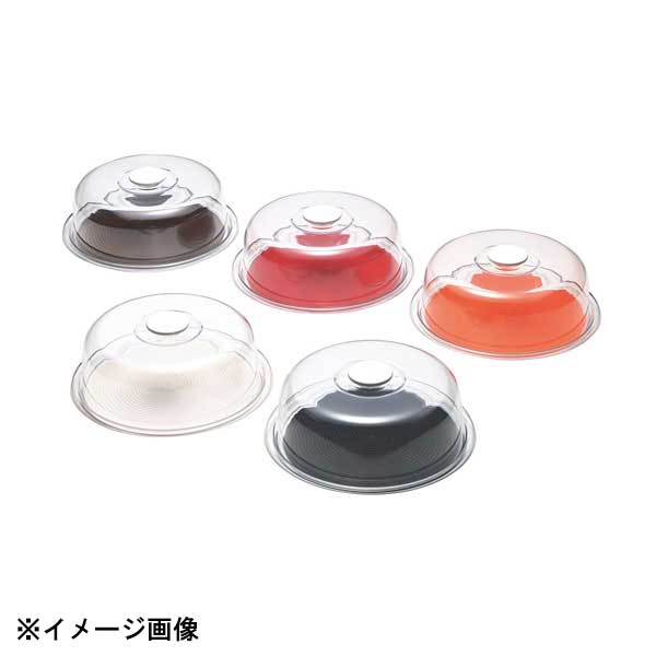 曙　産業 MT-1191 クリアラブリーハット 丸ケーキ大 ブラック 600963