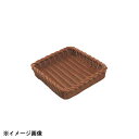 トーダイ 角型 フードバスケット デコレートエッジ2 30型 ブラウンVB-964 603406