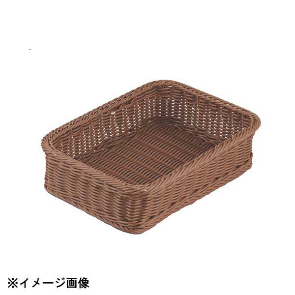 トーダイ 角型バスケット 33型 ブラウンRE-316-BR 603465