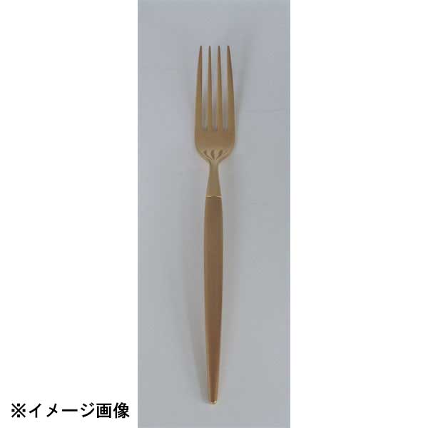 小林工業 LW No.12500 18-10ミルトア 金仕上 デザートフォーク 273344