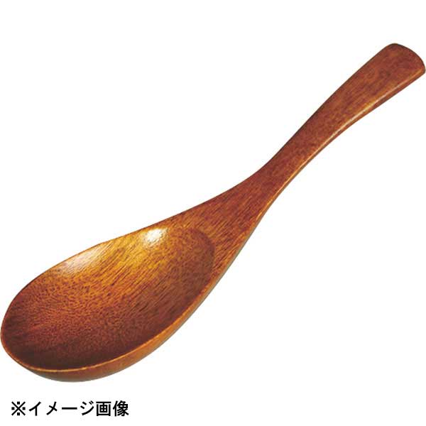 天然素材のぬくもりが手に優しい、木製レンゲ●サイズ　外径×全長：φ40×150mm●材質：木製・漆塗●生産地：日本