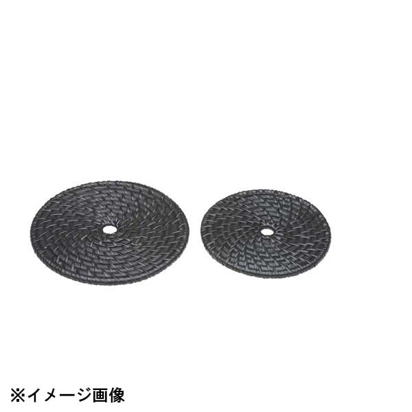 萬洋 黒染籐鍋敷大 300043