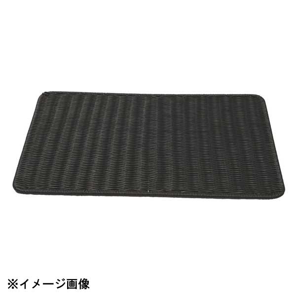生鮮、青果、精肉、ベーカリー等様々なシチュエーションで活躍。樹脂製なので水洗いもできます。籐のような手編みのぬくもり、柔らかいのに丈夫でしっかりとした形状。耐熱温度120℃。かびにくく衛生的。●サイズ　縦×横×高さ：560×365×H10mm●材質：ポリプロピレン●生産地：中国