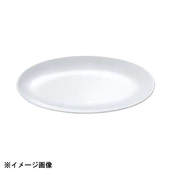 エンテック No.39BW 小判皿メタ型8.5吋 (白) 320007