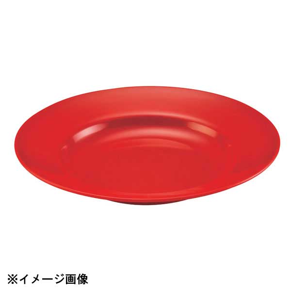 エンテック シンプル食器赤 No.50R ラ