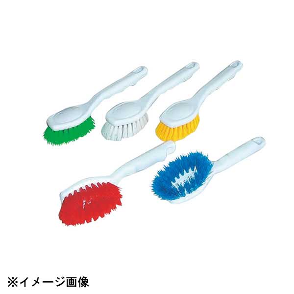 マルテー東北石橋 厨房用ブラシショートハンドル Y(黄) 380114