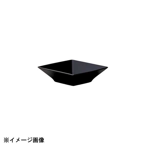 光洋陶器 KOYO スクエアー マットブラック 12.5cm ボウル 14930026