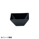 光洋陶器 KOYO スクエアー マットブラック 13cm 深ボウル 14930036