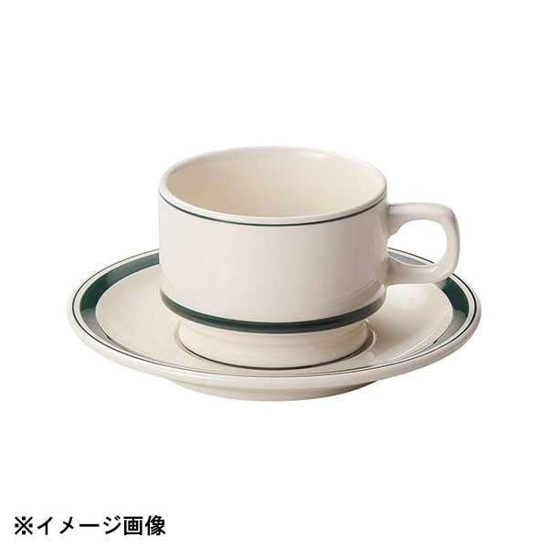 光洋陶器 KOYO カントリーサイド モス グリーン 高台スタックコーヒーカップ　カップのみ 13427062