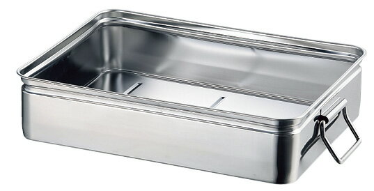 18-8 番重バット(手付) 特大 90 浅型 22007-1