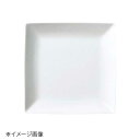 桐井陶器 モデルノ MODERNO NBスクエア 21cm正角メタ(WH) 55-105