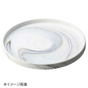 桐井陶器 モデルノ MODERNO カラーラ 24cm切立プレート BBK CA032-AH