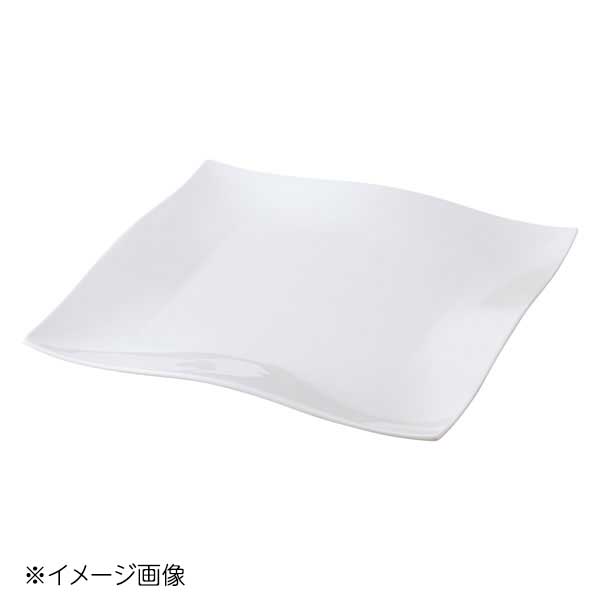 桐井陶器 モデルノ MODERNO Swing(スイング) 25.5cmスクエアプレート SW13