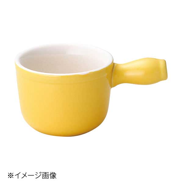 桐井陶器 モデルノ MODERNO 手付ココット(Y) 101-32