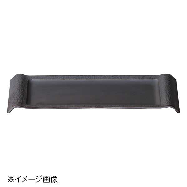 Rakuten - 桐井陶器 モデルノ MODERNO 料亭削り 33cmトレー(黒) 26-27