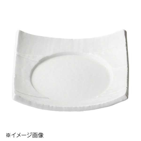 桐井陶器 モデルノ MODERNO 料亭削り 5.5寸角皿 27-03