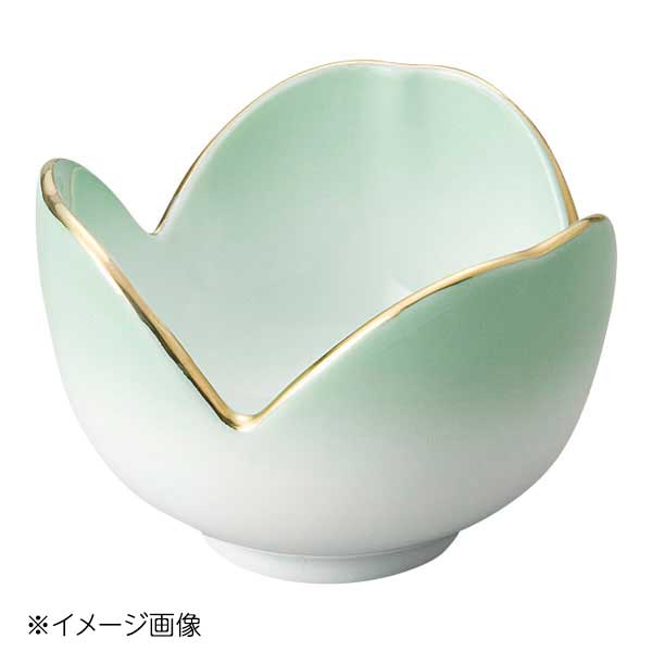 桐井陶器 モデルノ MODERNO 割山椒珍味 渕金ヒワ 286-07