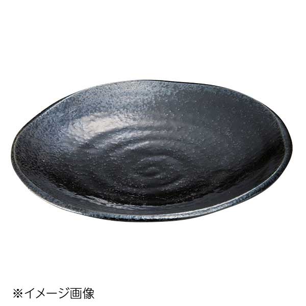 桐井陶器 モデルノ MODERNO 鳴門 4.5寸皿 黒耀 296-55