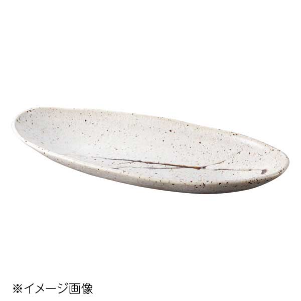 桐井陶器 モデルノ MODERNO 乱刷毛 舟型盛皿 312-07