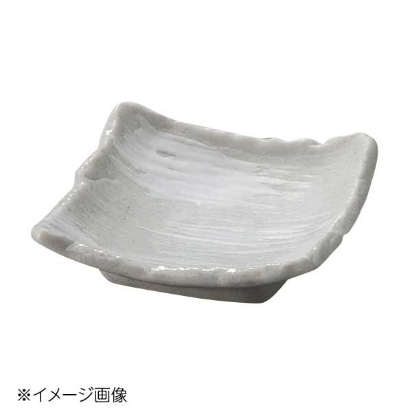 Rakuten - 桐井陶器 モデルノ MODERNO 白刷毛8.5cm正角皿 78-88