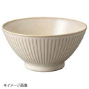 桐井陶器 モデルノ MODERNO 窯変白十草 天丼 838-0517