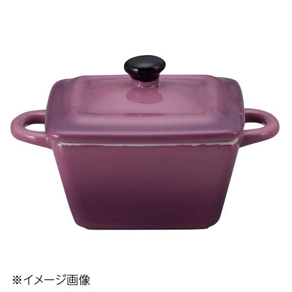 桐井陶器 モデルノ MODERNO ミニ角ココットVL LF-63VL