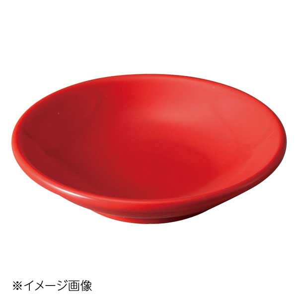 桐井陶器 モデルノ MODERNO 赤中華 9cm深皿(赤) 21-135