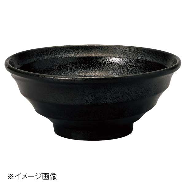 桐井陶器 モデルノ MODERNO 鳴門 6.5寸丼 黒耀 296-68...