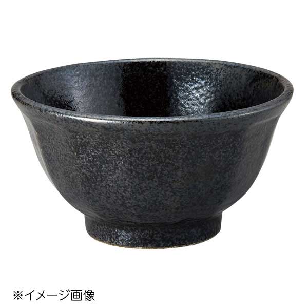 Ramen Bowls - 桐井陶器 モデルノ MODERNO けずり5.5寸丼 黒耀 299-65