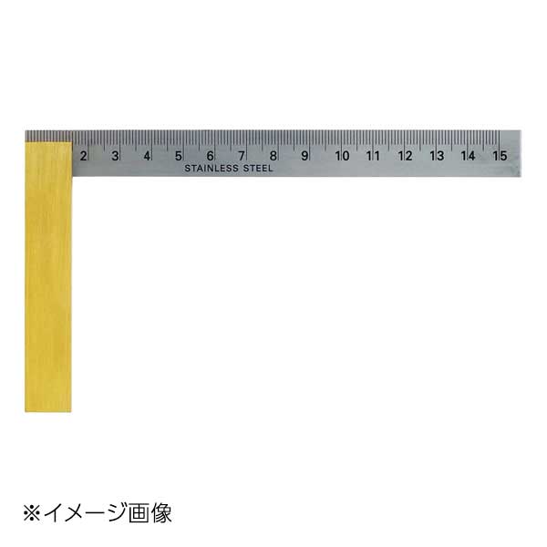 新潟精機 SK 真鍮スコヤ 目盛付 150mm BSQ-150