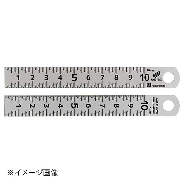新潟精機 SK シルバースケール 快段目盛 100mm SV-10KD
