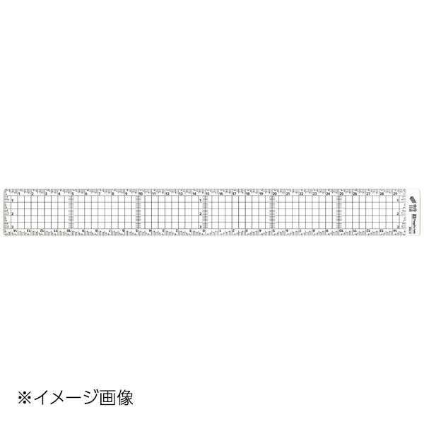 新潟精機 SK カッティングアクリル方眼定規 快段目盛 30cm CAGS-30KD