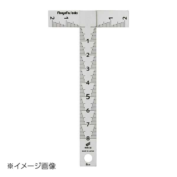 新潟精機 SK T型定規 快段目盛 T-08KD