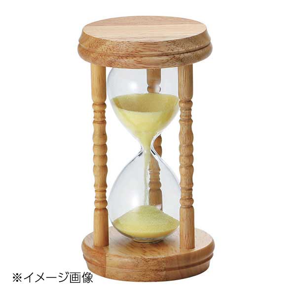 【特徴】●木製スタンド付の砂時計です。●時間の経過を砂の流れで感じることができます。●計測時間によって異なるカラーバリエーション(30秒：黄色、1分：緑、3分：ピンク)があります。【用途】●時間計測に【仕様】●計測時間(秒)：30●本体寸法(mm)：外径82×高さ146【サイズ】幅82×高さ146×奥行82mm【本体質量】161g【原産国】台湾【材質】●本体：硝子、木【特徴】●木製スタンド付の砂時計です。●時間の経過を砂の流れで感じることができます。●計測時間によって異なるカラーバリエーション(30秒：黄色、1分：緑、3分：ピンク)があります。【用途】●時間計測に【仕様】●計測時間(秒)：30●本体寸法(mm)：外径82×高さ146【サイズ】幅82×高さ146×奥行82mm【本体質量】161g【原産国】台湾【材質】●本体：硝子、木