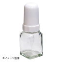 新潟精機 BeHAUS スポイト瓶ガラス角型 30ml 白 SB-30