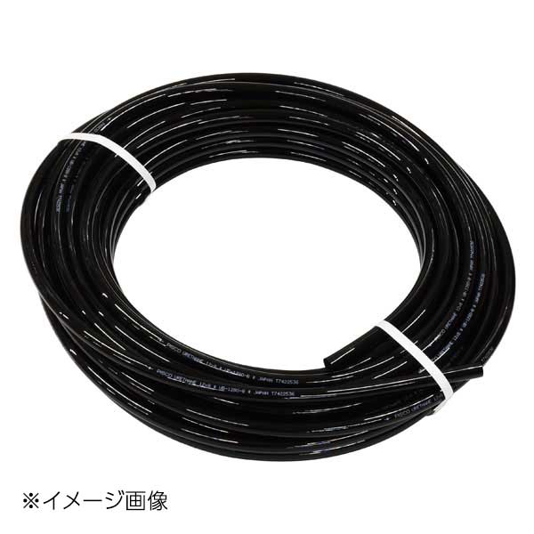 新潟精機 PISCO ポリウレタンチューブ 12mm×20m 黒 UB1280-20-B