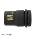 SSPOWER 薄口インパクトレンチソケット ショート 14mm IMS-14S