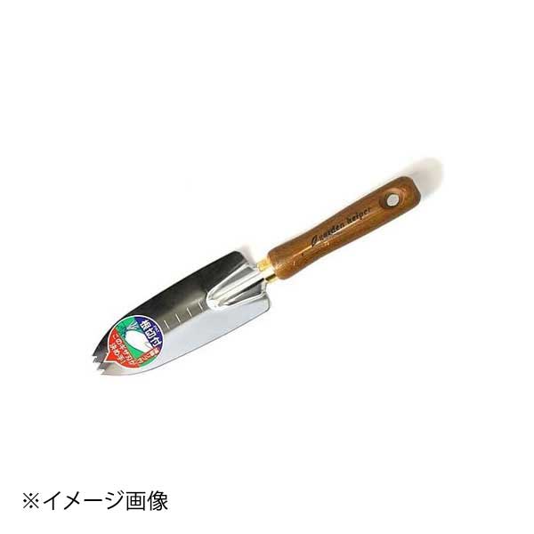 石黒金属 Garden Helper 根切付移植鏝(細)目盛・補強付 G-2W