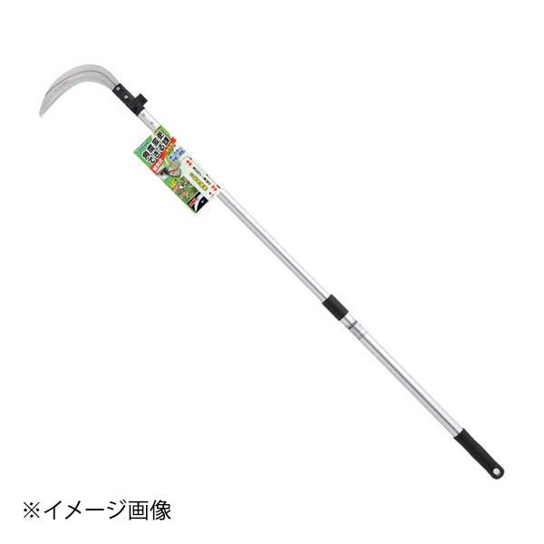 Garden Helper 角度変更のできる鎌シリーズ●使いやすい角度に刃を変更できます●軟らかい草がよく切れる直刃です●サビにくいステンレス製●640mm~1050mmまで自在に伸縮できるタイプです●サイズ(mm)：805×175×30●重量：310g●材質：本体：ステンレス特殊鋼、パイプ：アルミ、グリップ：ポリプロピレン●原産国：日本Garden Helper 角度変更のできる鎌シリーズ●使いやすい角度に刃を変更できます●軟らかい草がよく切れる直刃です●サビにくいステンレス製●640mm~1050mmまで自在に伸縮できるタイプです●サイズ(mm)：805×175×30●重量：310g●材質：本体：ステンレス特殊鋼、パイプ：アルミ、グリップ：ポリプロピレン●原産国：日本
