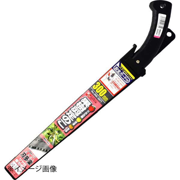 ●型番：INK-0671●刃渡り：300mm●全長（mm）：W100×H460×D40●材質：鋸:炭素工具鋼SK-85、サヤ・グリップ・ベルト留:プラスチック・ステンレス、ネジ・ナット・座金:鉄●重量（g）：210●型番：INK-0671●刃渡り：300mm●全長（mm）：W100×H460×D40●材質：鋸:炭素工具鋼SK-85、サヤ・グリップ・ベルト留:プラスチック・ステンレス、ネジ・ナット・座金:鉄●重量（g）：210
