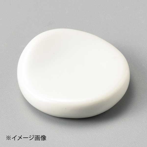 白平丸型箸置