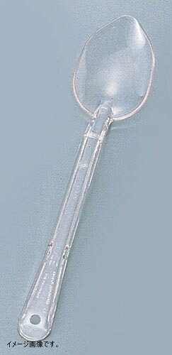 ポリカーボネイト サービススプーン No.4420 （穴なし）クリアー