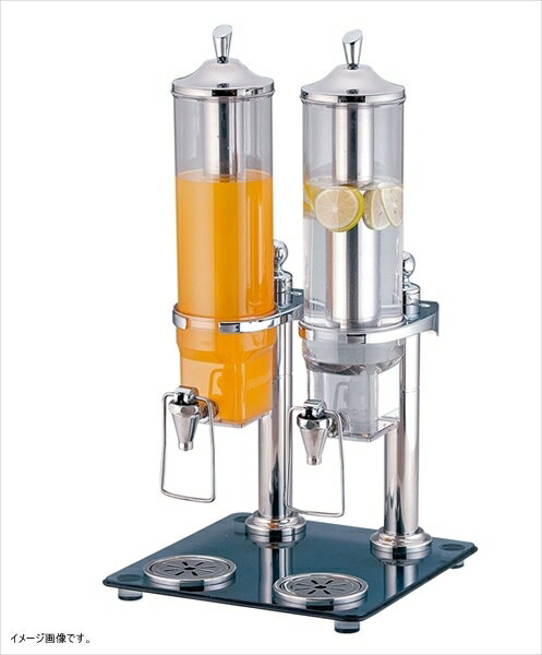 KINGO(キンゴー) ジュースディスペンサー2.6L 36402-2（2連タイプ） ＜FZY7201＞