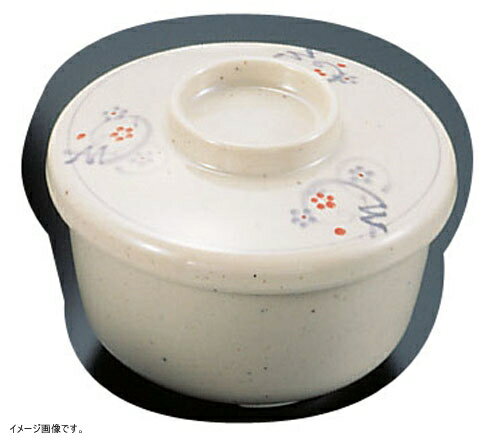 メラミン「かりん」茶椀蒸 蓋 M-229-K