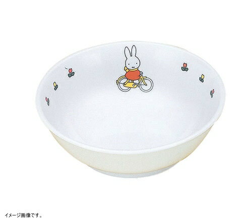 TKG メラミンお子様食器 「ミッフィー」 ラーメン鉢 cm-51C