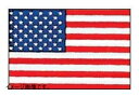 エクスラン万国旗 70×105 アメリカ